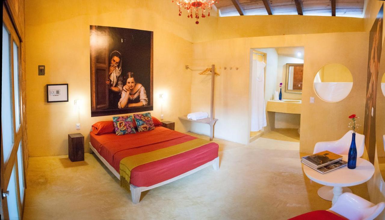 Hotel Pochote Mazunte Eksteriør billede